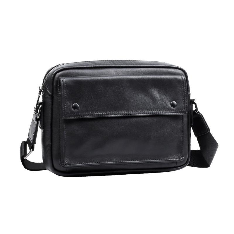 Мужская сумка через плечо из натуральной кожи, мужская сумка через плечо из коровьей кожи с бантом сверху, легкая повседневная сумка через плечо