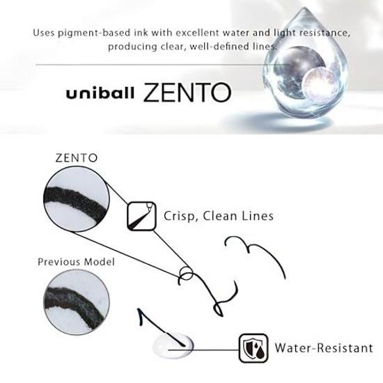 Mitsubishi Pencil limited uniball ZENTO Signature Model Stone Brass 0.5mm UBZHT05.STB