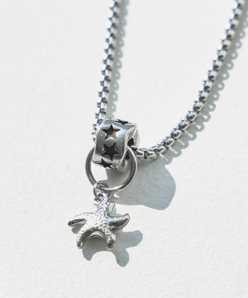Стальная starfish necklace для девушек