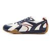 Туфли-балетки Li Ning Retro Classic Удобные Легкие Мягкие Эластичные Нескользящие Износостойкие Повседневные Туфли Женские балетки Белые Синие AGLV204-4