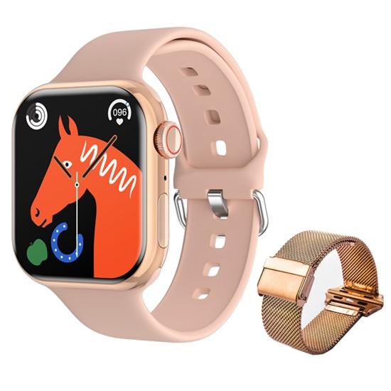 Смарт-часы для женщин, часы с GPS-трекером, 9 мини-HD-экранов, BT-вызов, пульс, кровяное давление, мужские умные часы для Apple Watch, часы IWO