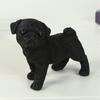 Pug Dog Statue Decoration Ornaments,Birthday Gifts Resin Craft Jewelry