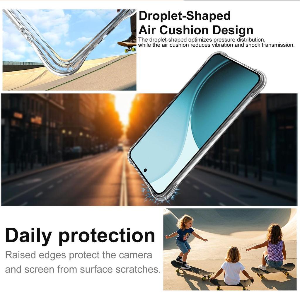 Для OPPO Reno 14 Pro 5G Чехол для телефона IMAK Ударопрочный Мягкий чехол