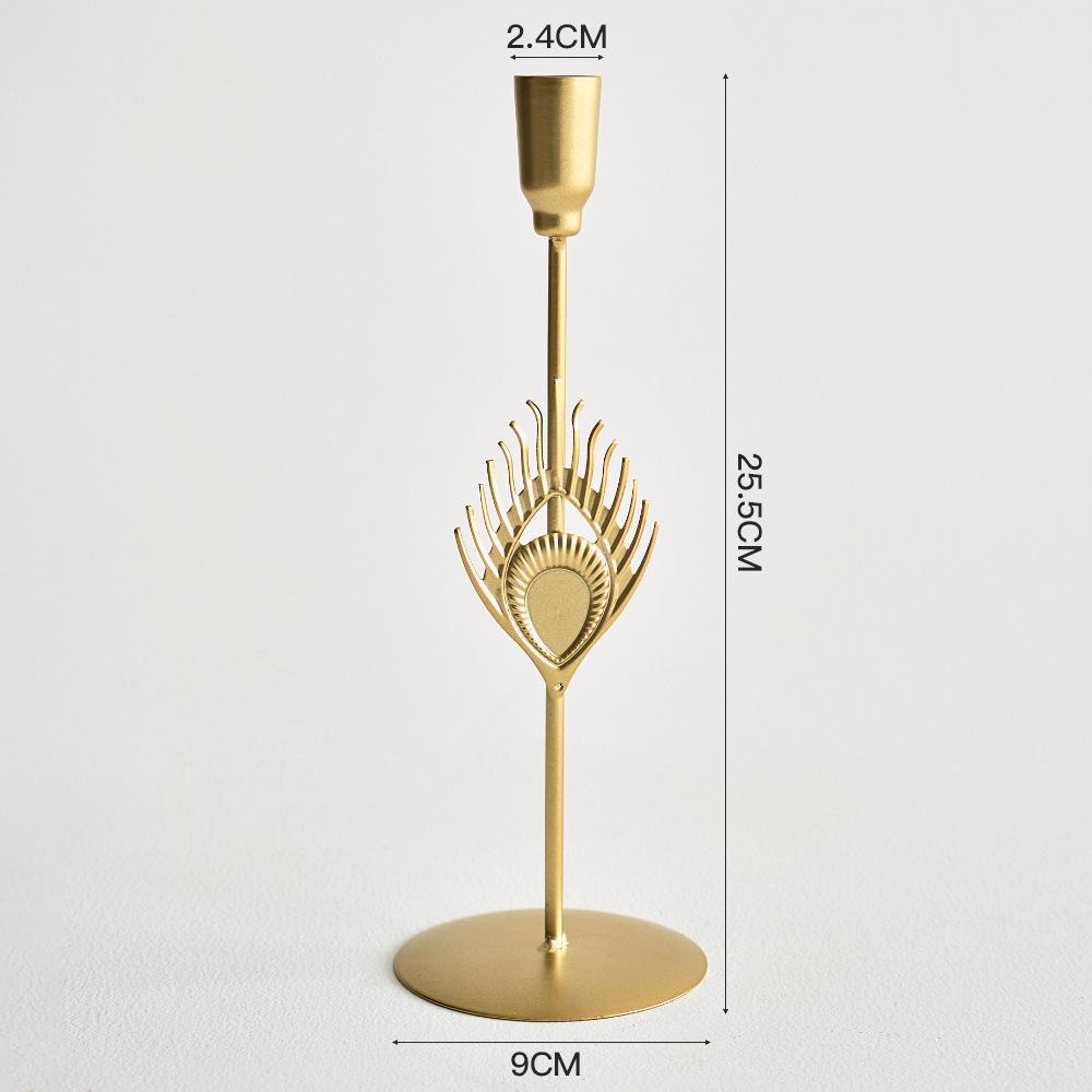 Дом Легкая Роскошь Ретро Реквизит для Романтического Ужина при Свечах Украшение для Романтического Стола Подсвечники Украшения