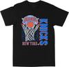 Philcos NBA Нью-Йорк Никс NY Knicks 90-е Черная футболка