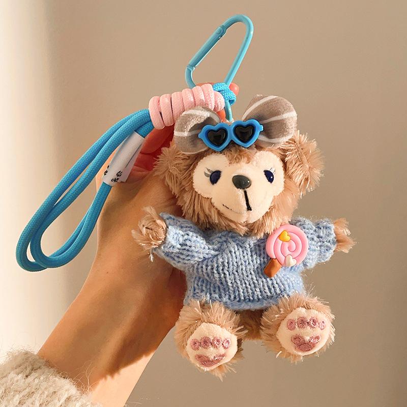 Boutique Diy Gift Cute Trinket Birthday Gift Doll Pendant Plush Keychain Lanyard Female