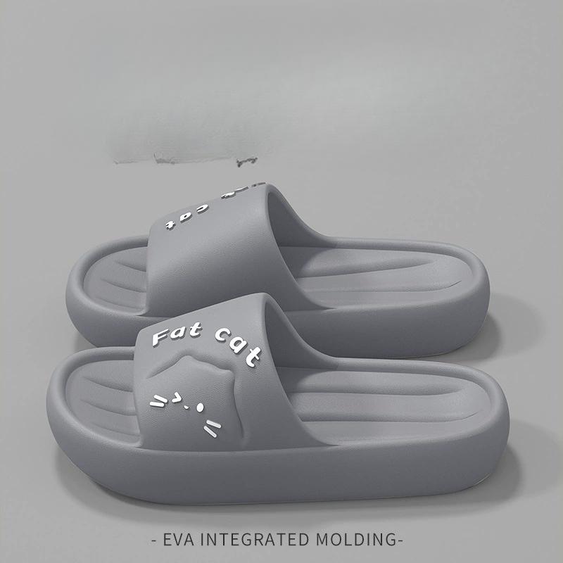 Тапочки из ЭВА для женщин на лето, новые домашние тапочки для душа с защитой от запаха, нескользящие домашние прохладные тапочки для мужчин