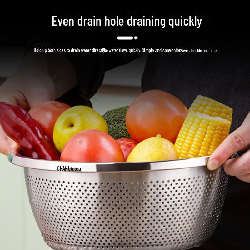 Jiwanggu Stainless Steel Kitchen Drain Basin