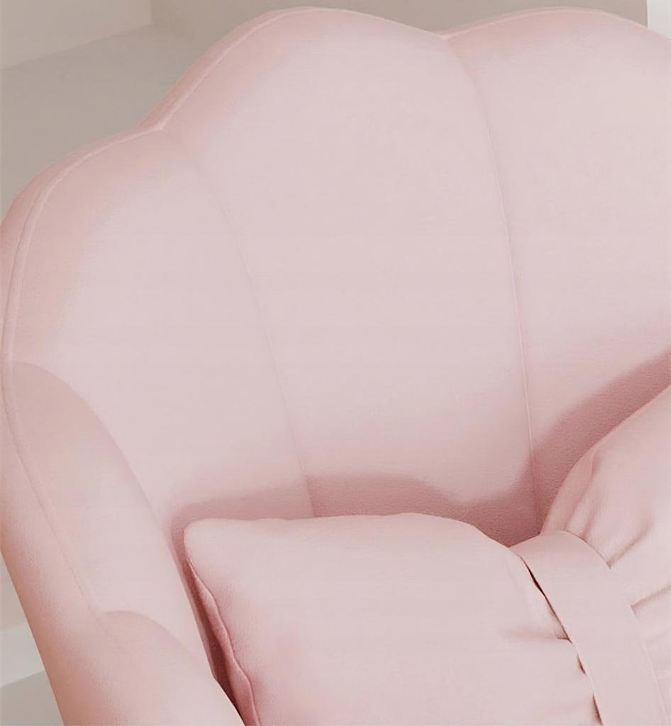 Swivel office chair, studio chair, for children BUENO PINK