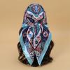 Fashion Hijab Scarf For Women Square Shawls Satin Silk Hair Scarfs Female 90*90cm Kerchief Bandana Head Neck Scarves For Ladies