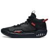 Li Ning Anti-5 Comfortable Fashion Non-Slip Wear-Resistant Mid-Top Basketball Shoes Men Sneaker Black ABFT025-2