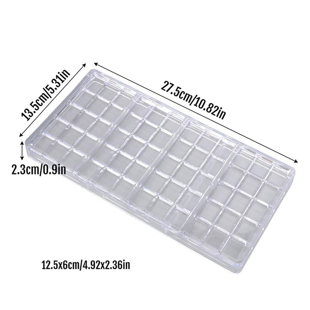 Прозрачные формы для шоколада 3D конфеты формы для выпечки мини-формы для печенья кубики льда