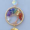Natural Crystal Crystal Car Hanger Sun/Moon/Star Windows Hanging Suncatchers  Garden Decoration