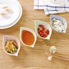 Wheat Straw Leaves Creative Irregular Small Dishes Kitchen Seasoning Dishes Side Dishes Snack Dishes