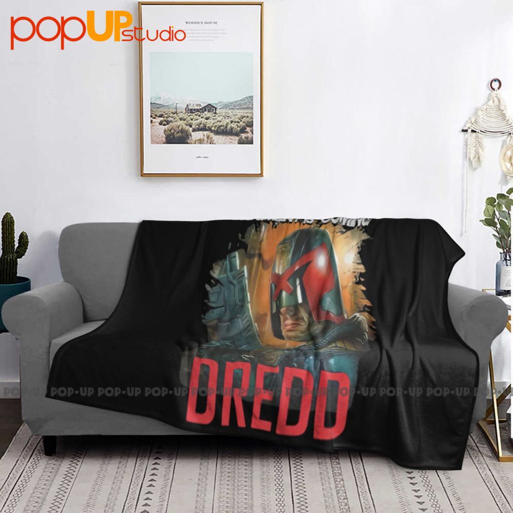 Judge Dredd Judgment Is Coming Movie 2021 Sci-Fi Action Ultra-Soft Blanket Quilt Winter Sofa Cover Bed Covers