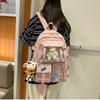 Водонепроницаемый нейлоновый женский рюкзак, школьный рюкзак с несколькими карманами для девочек-студенток, Kawaii Book Pack