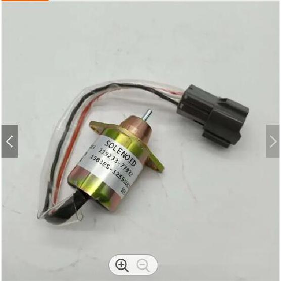 1503ES12S5SUC5S 119653-77950 119233-77932 1503ES-12S5SUC12S Stop Solenoid valve For Yanmar Diesel engine 4tnv94 shutoff solenoid Ventilation Valves 4