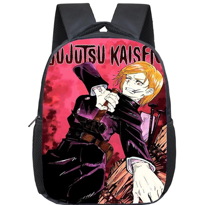 Аниме Jujutsu Kaisen Рюкзак Мальчики Девочки Детский Сад Сумка для Книг Детские Школьные Сумки Манга Gojo Satoru Yuji Itadori Рюкзак Подарок