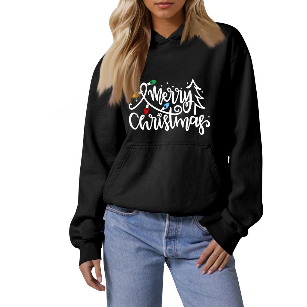 Женская мода, женский легкий пуловер с длинными рукавами и карманами, толстовка с капюшоном в стиле консервативного стиля