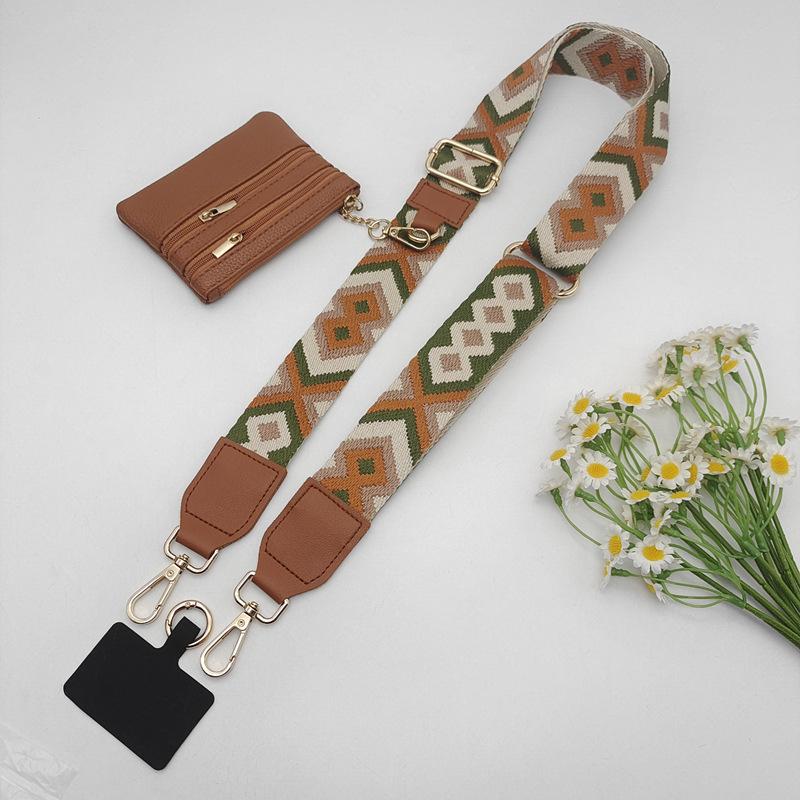 New Mobile Phone Strap Lanyard Removable Shoulder Messenger Bag Adjustment Strap Wrist Lanyard Strap Bag Parts Accessories
