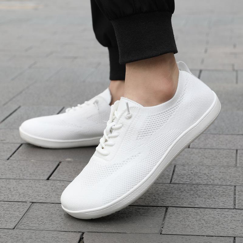Весенне-осенняя спортивная обувь из дышащего трикотажа, студенческие кроссовки для бега, мужская обувь на мягкой подошве для путешествий, женская