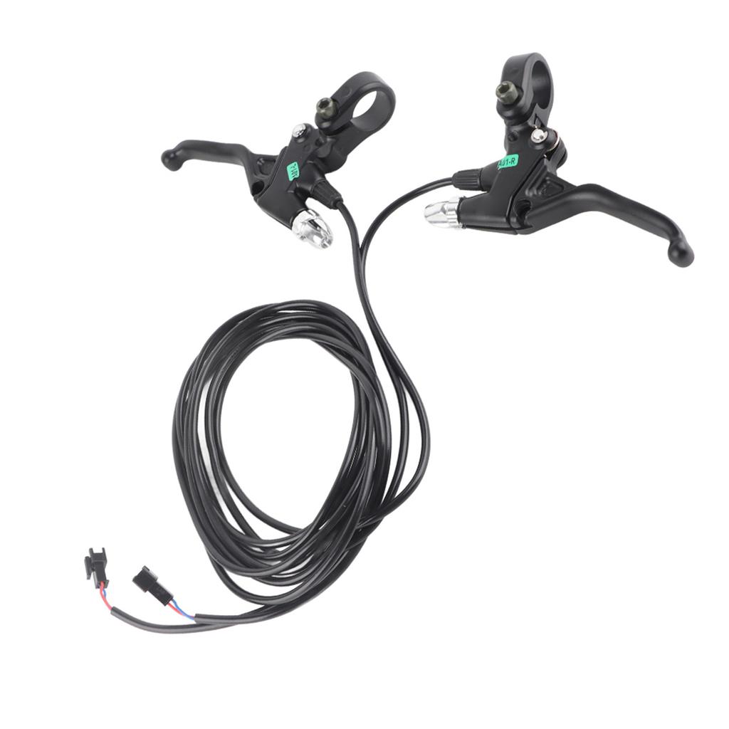 1 пара водонепроницаемых тормозных ручек из алюминиевого сплава для электрического велосипеда, скутера