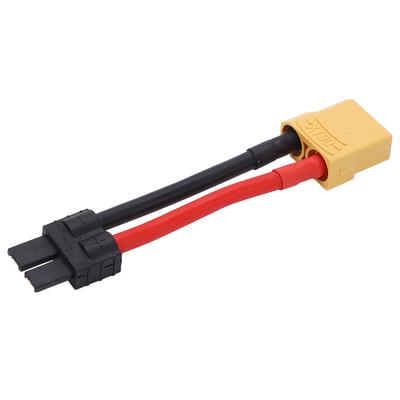 Разъем RC XT90 Кабель 12AWG Прибл. 3,90 дюйма Безопасный Стабильный Прочный Пластик Медь Мягкий Силикон Папа к XT90 Мама
