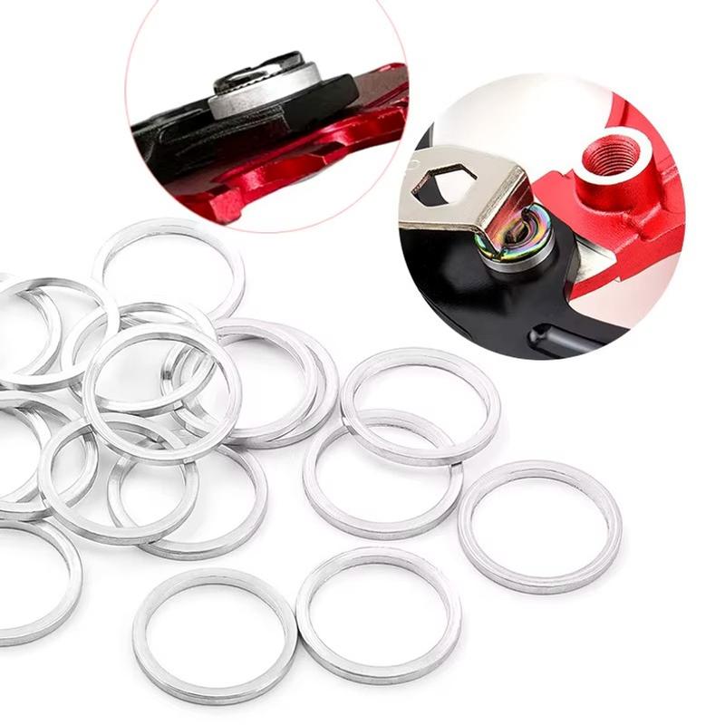 Bicycle Crankset Bolt Spacer 1mm 2mm 3mm Washer Chainring Screw Chainwheel MTB Bike Double Crank Gasket Blot Ring
