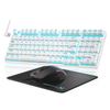 Механическая клавиатура с RGB-подсветкой и игровой набор мыши для офиса и игр
