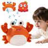 Игрушка Осьминог, Движущаяся, для 3-летних малышей, Музыка, Прыгающий мяч, Говорящая, Обучающая, Запись голоса, Кнопка-сердечко, Возраст 0-3, Мальчики и девочки, Ползание
