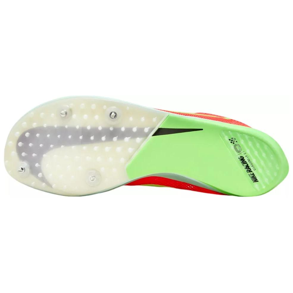 Nike Кроссовки ZoomX Dragonfly 2 Bright Crimson Lime Blast Unisex Red Hyper-Crimson Cave-Purple FD8413-600