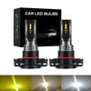 2pcs Psx24w H16 P15d Motorcycle H4 H7 Led 6500k 3000k 8000k 80w 3000lm 9006 Hb4 Moto Bulbs H11 9005 Hb3 Led Car Fog Lamp For Atv