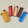 Pu Leather Lighter Case for Mini Bic&cricket Lighters Pouches Sleeve Cover Holder Smoking Cigarette Accessories