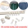 Curtain Track Rail Runner Accessories Curtain Glider Living Room Bathroom Door Silent Pulley Track Side Installation Portable