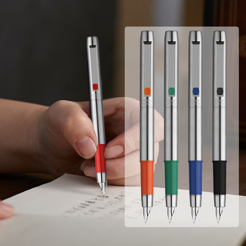 MAJOHN B25 Metal Fountain Pen F Nib Fountain Pen Spades God of War Fountain Pen  Students Gift