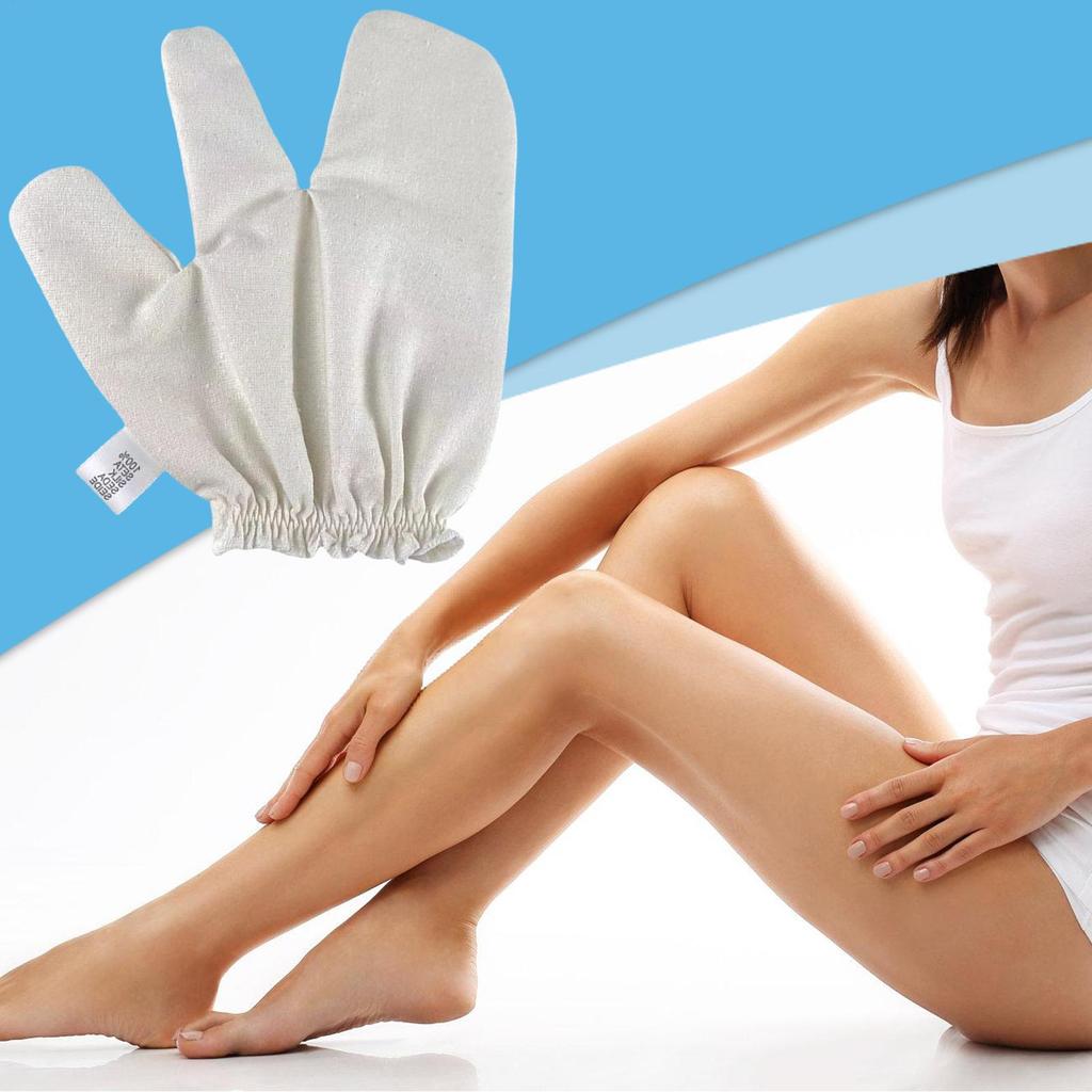Garshana Raw Silk Massage Gloves Exfoliating And Non-slip Eco-friendly Durable Gloves Self-Massage Reusable Tool Treatments