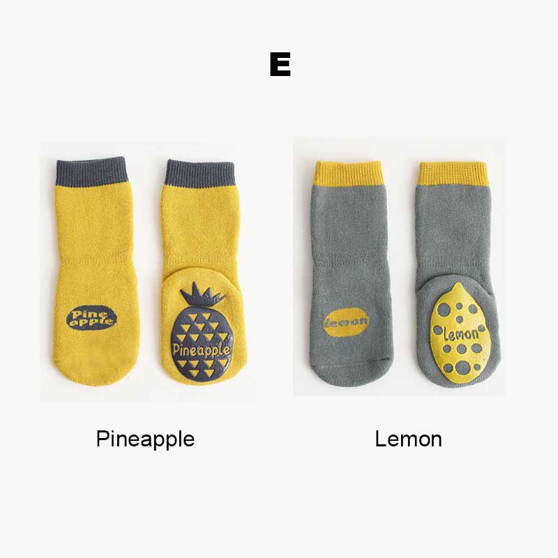 Winter Baby Thermal Non Slip Socks For Girl Boy Children Cotton Sock Newborn Toddler Home Thick Sock Infant Anti-slip Sleep Sock