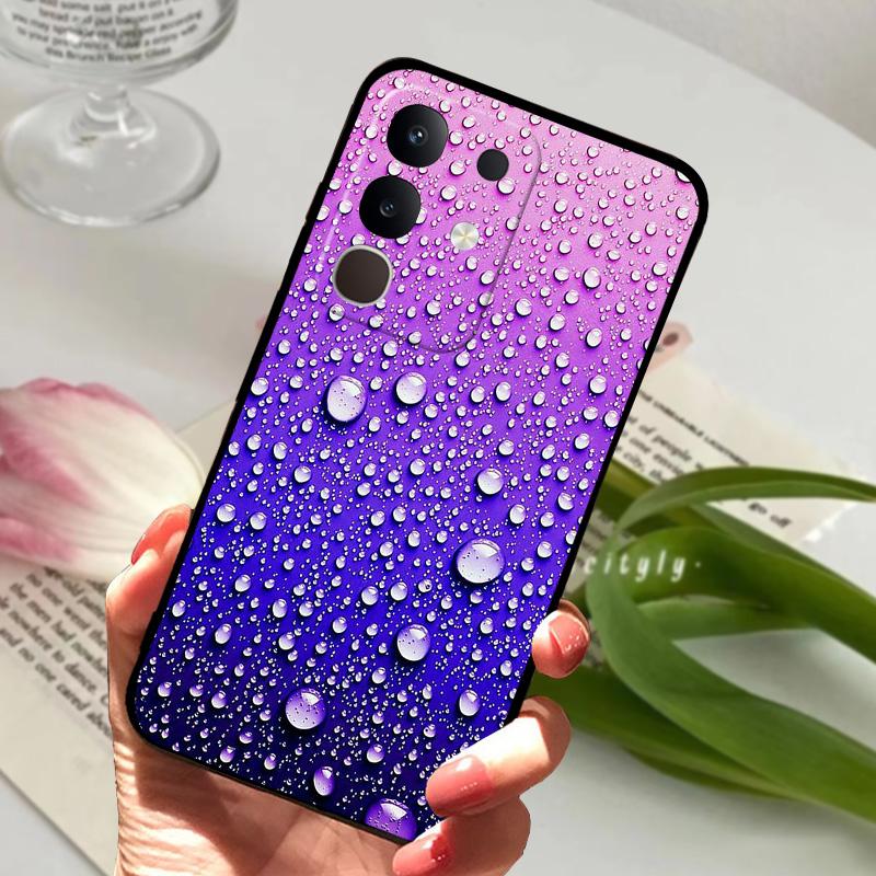 Чехол для Vivo Y29 4G 5G Милый Лев Тигр Мягкий Силиконовый Защитный Чехол для телефона vivo T4x 5G Модный Крутой Бампер Fundas Чехол
