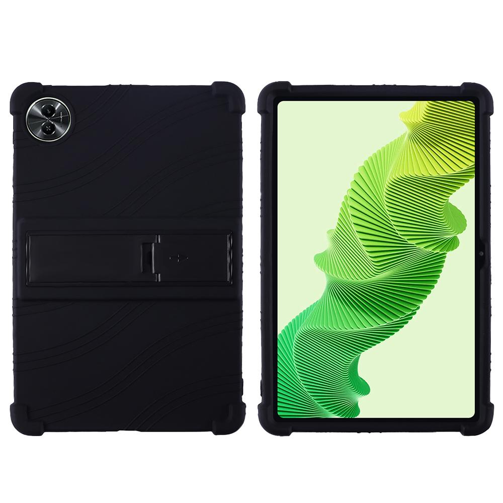 Soft Silicone Case For OPPO Realme Pad 2 Lite X 10.95" 11.5" 10.4" Adjustable Stand Cover Kids Safe Shockproof Protective Shell
