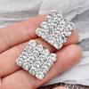 1pc Fashionable Diamond Buttons Shiny Rhinestone Shank Buttons Metal Decorative Button Clothes Sewing Accessories