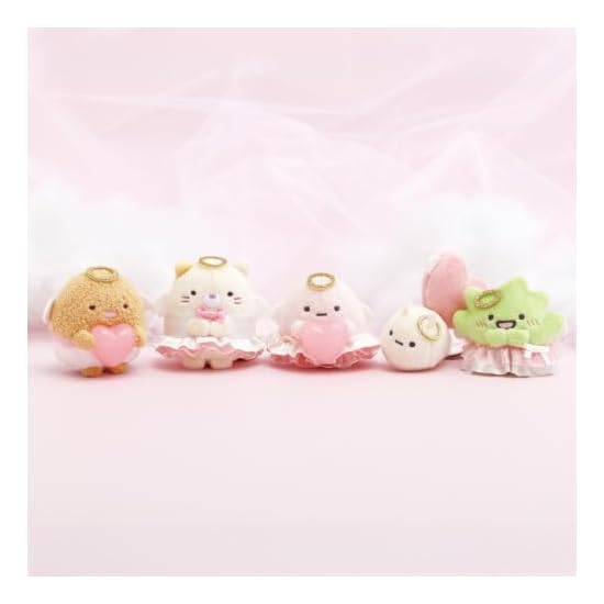 San-X Sumikko Gurashi "Ангел" Плюшевая игрушка Tenori Тонкацу