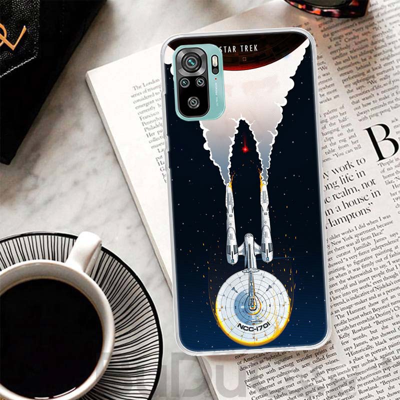 Чехол Star Movie T-Trek для Xiaomi Redmi Note 10 9S 9 8T 8 Pro 7 5 Mi 9T 10T 11T 12T 11 12 Lite 12X A3 A2 A1 Печать Coque