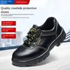 Men's Labor Insurance Shoes, Soft-soled Safety Shoes, Smash-proof and Puncture-proof Steel Head Work Shoes