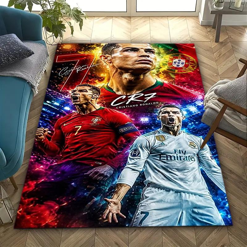 Cr7 Legacy Football Legend Carpet Doormat Printing Art Protective Pad Doormat