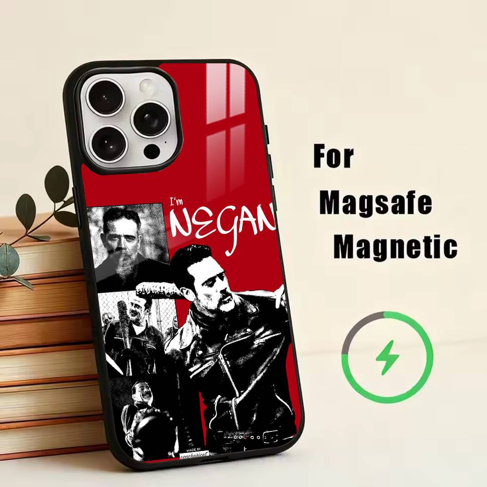 TWD-W-Walking D-Dead Phone Case For iPhone17,16,15,14,13,12,11 Plus,Pro Magnetic For Magsafe Wireless Charging
