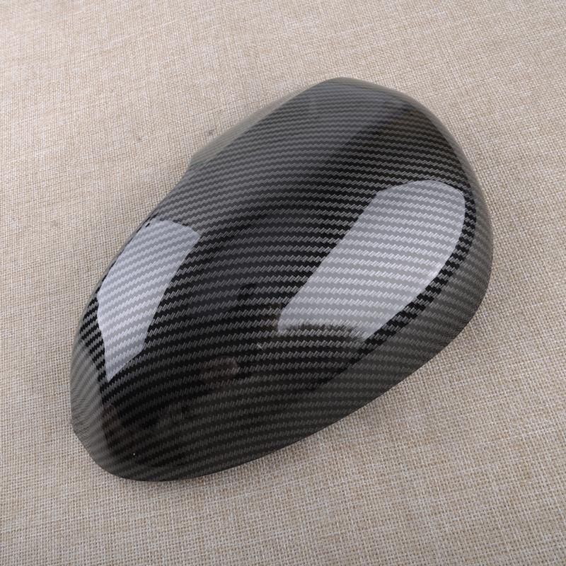 1 Pair Side Rear View Mirror Covers Trims Fit for Scion iQ Hatchback 2012 2013 2014 2015 Carbon Fiber Grain ABS