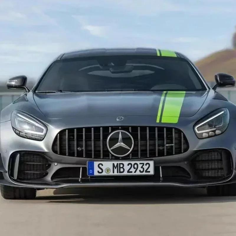 YEW1 Car Front Grill Badge Emblem Sticker for Mercedes benz W212 W213 W202 W211 W176 W210 W205 Gla Glc Cls Glk Accessories1