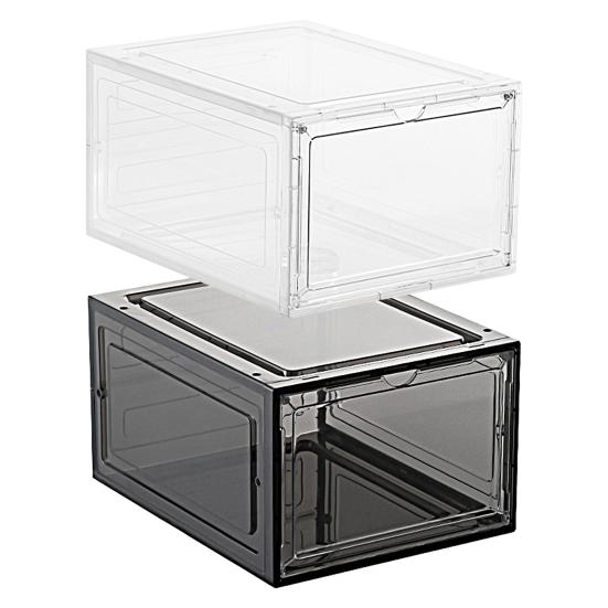 Прочная коробка для кроссовок, компактный органайзер для обуви для ежедневного использования