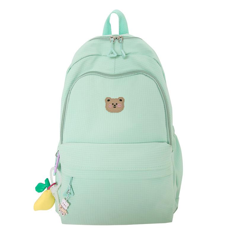 Large-capacity, Lightweight Travel and Casual Backpack for Girls, A Cute and Simple Backpack for Junior High School Students In Korean Style