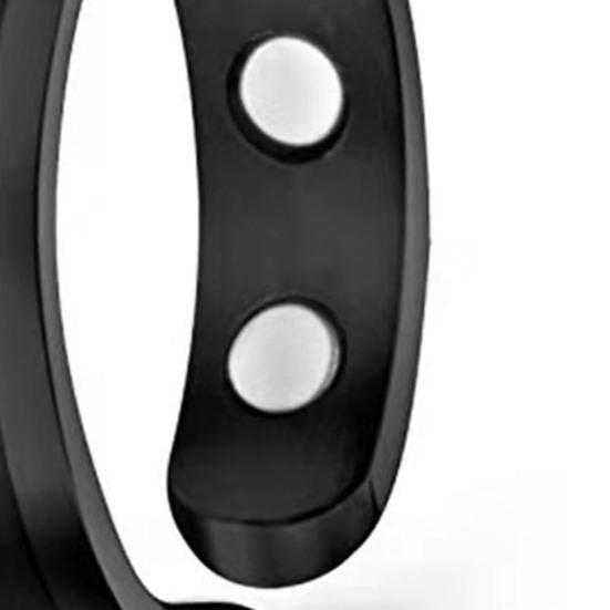 Женское магнитное кольцо с регулируемым отверстием, полированное, гладкое, гальванизированное, сплав, простое в стиле, украшение на палец для